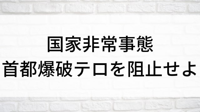 【国家非常事態 首都爆破テロを阻止せよ】海外映画がNetflix・Hulu・Disney+で見逃し無料配信で見れる？｜おすすめサブスク動画配信サービス・SVOD12選！｜テレビ放送予定・再放送で見逃した洋画をフル視聴するVOD方法